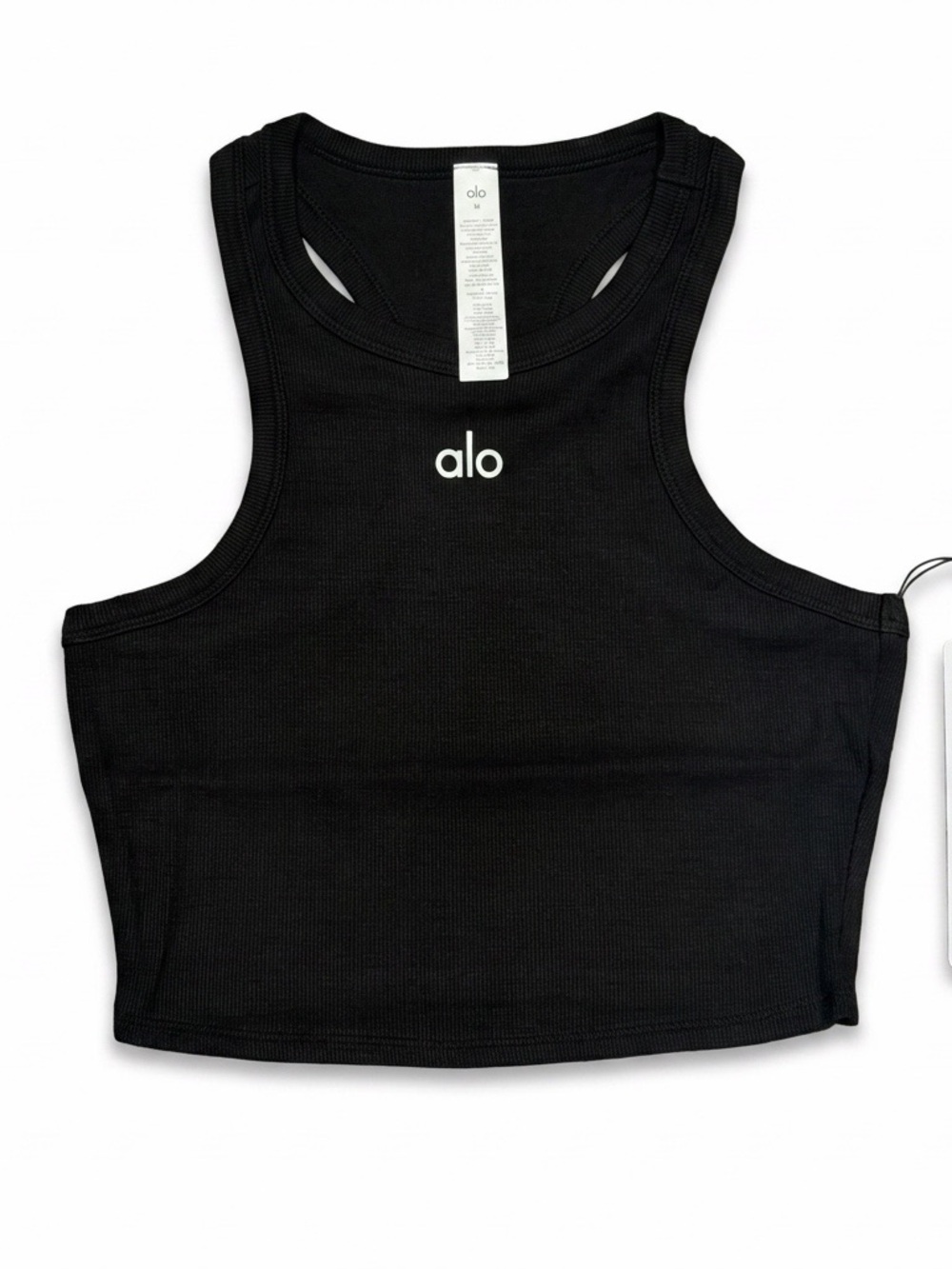 Alo Yoga Aspire Tank - Black - Sizes Extra Small, Small, Medium - New